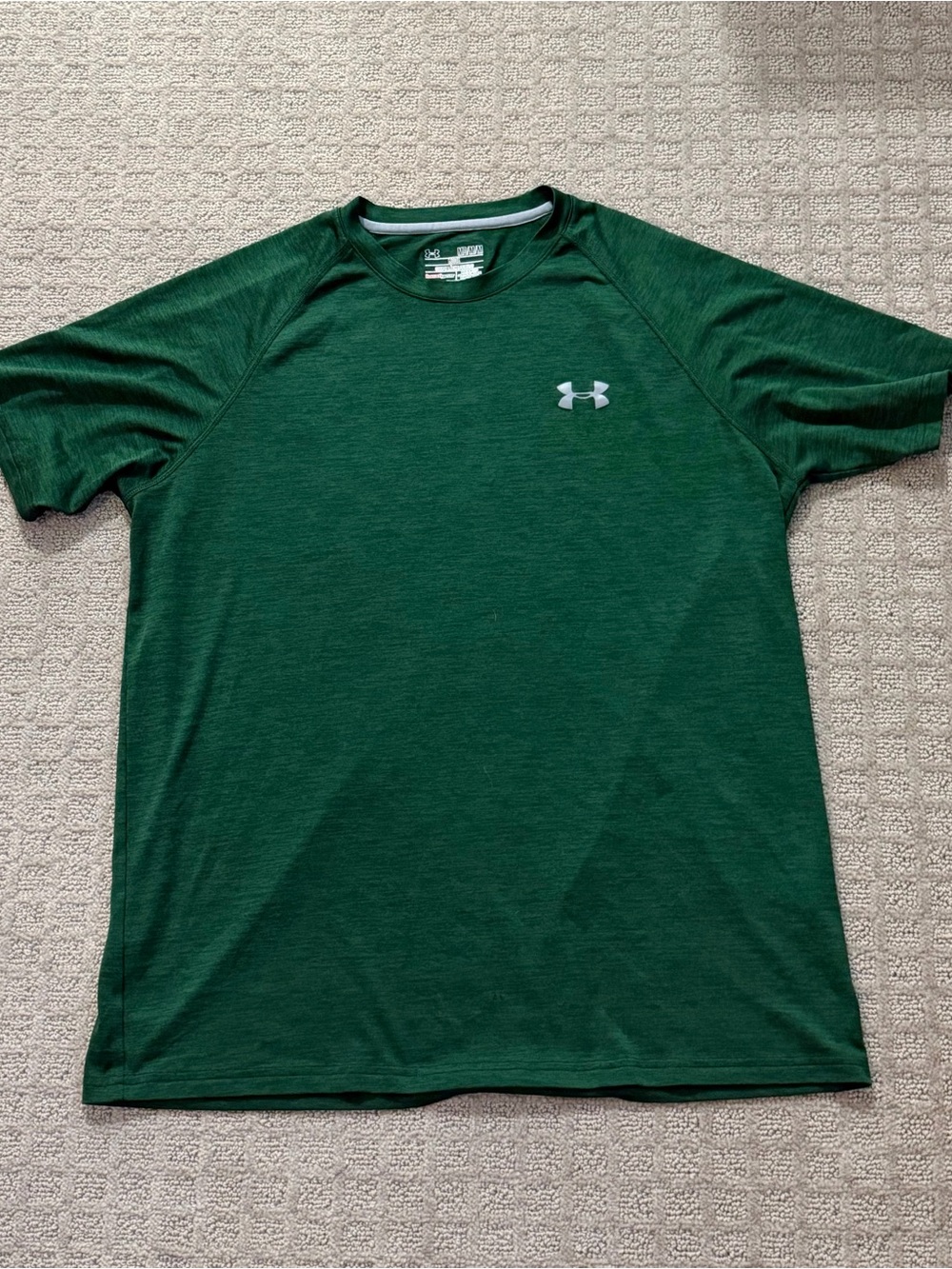 Under Armour Men’s Dark Green Short Sleeve Performance Tee